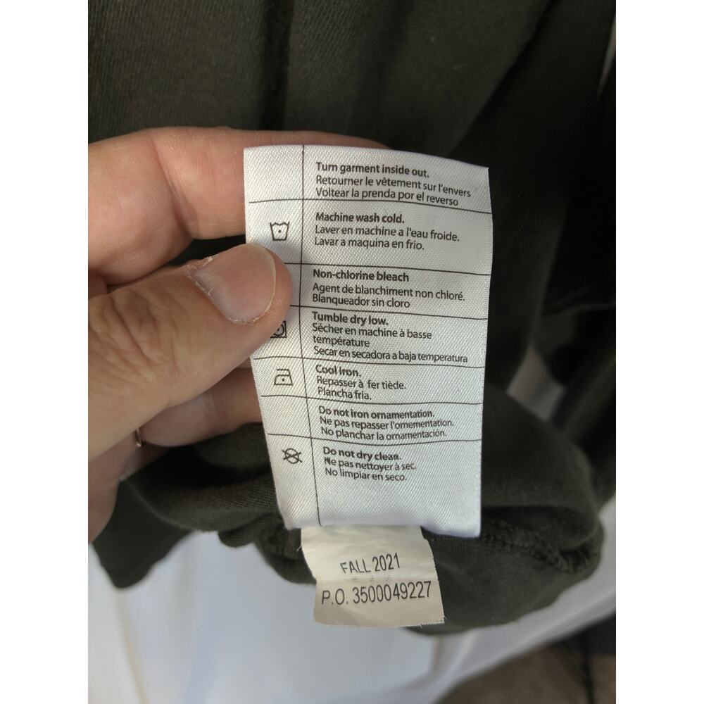 Carhartt Long Sleeve T-shirt Mens 2XL Gray Loose Fit Sleeve Logo Spot - Picture 5 of 7